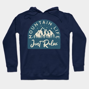 mountain life by trumpkins design Hoodie